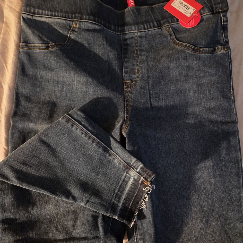 SPANX Dark Blue Skinny Jeans